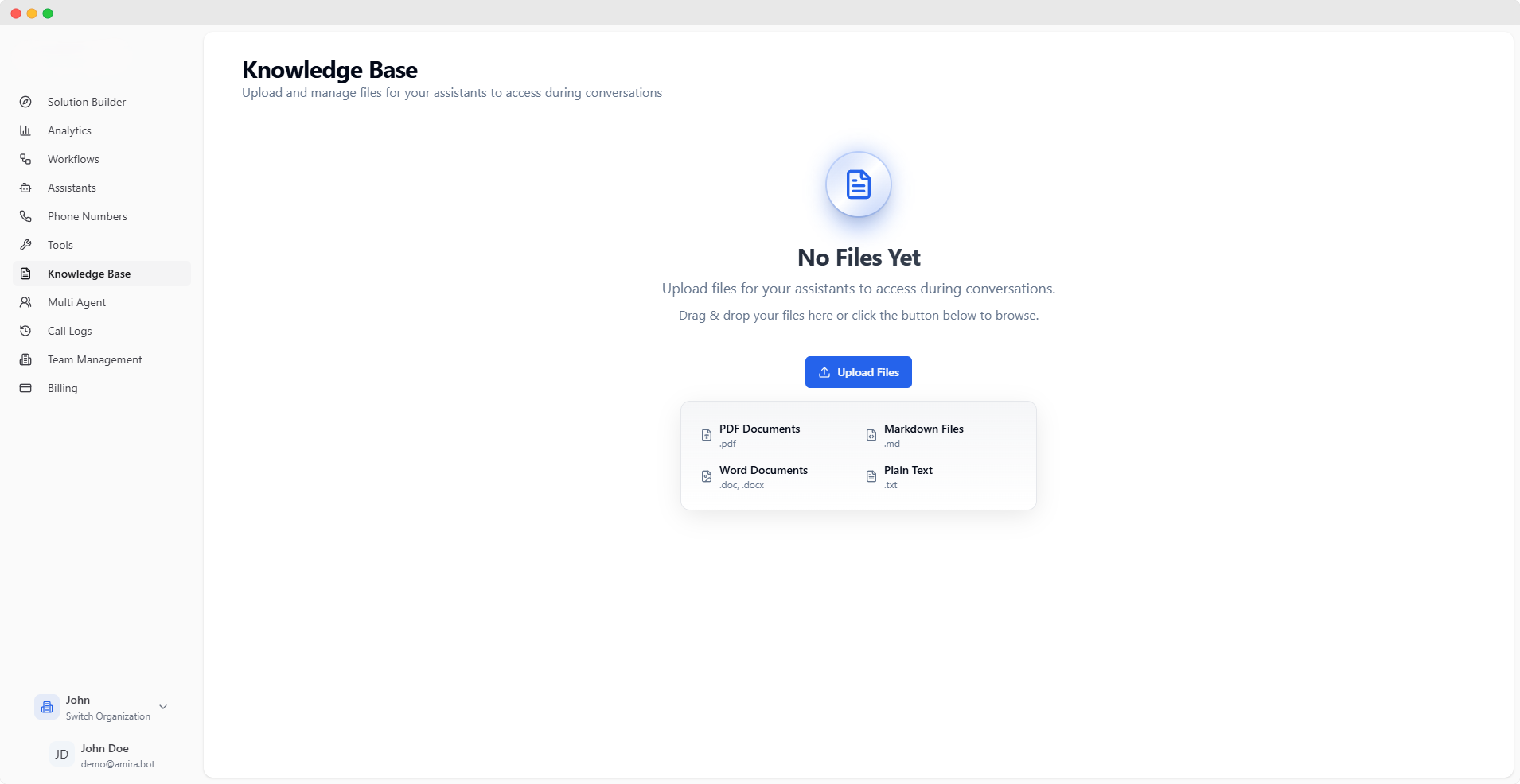 Knowledge Base Overview
